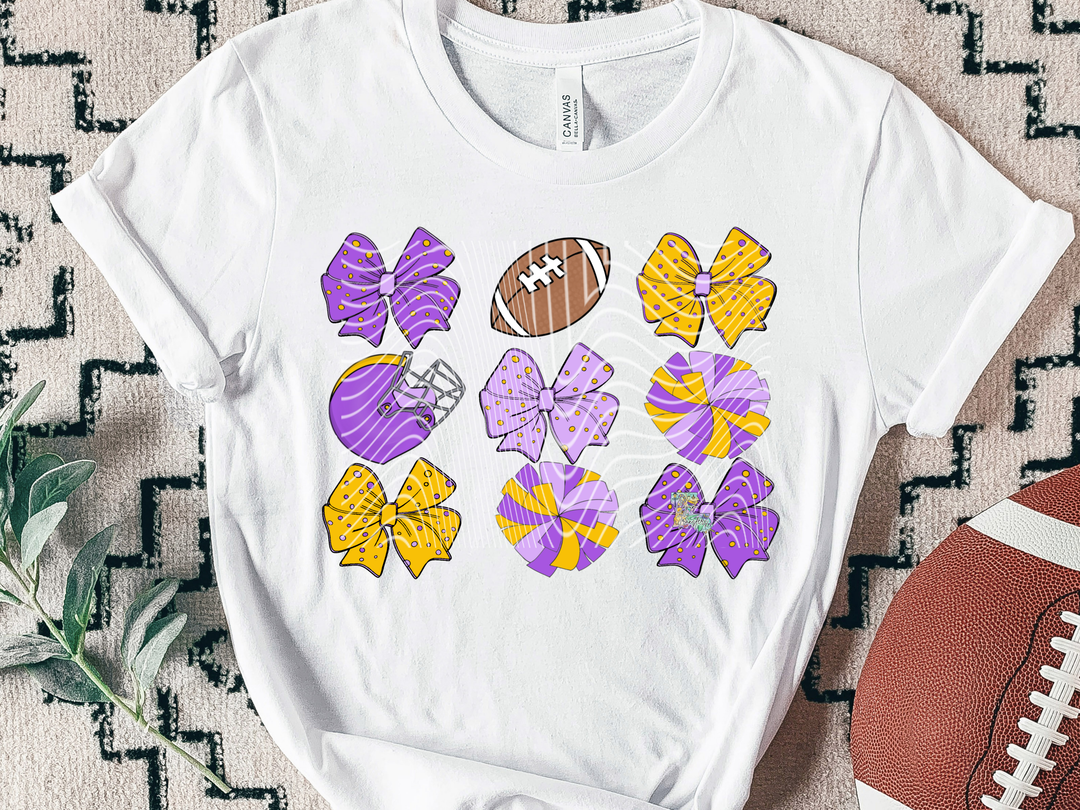 Football Purple Coquette