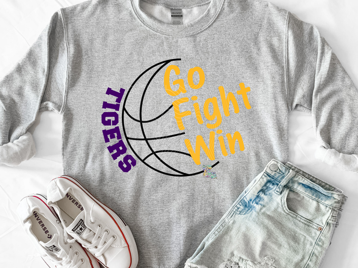 Go Fight Win Tigers Basketball