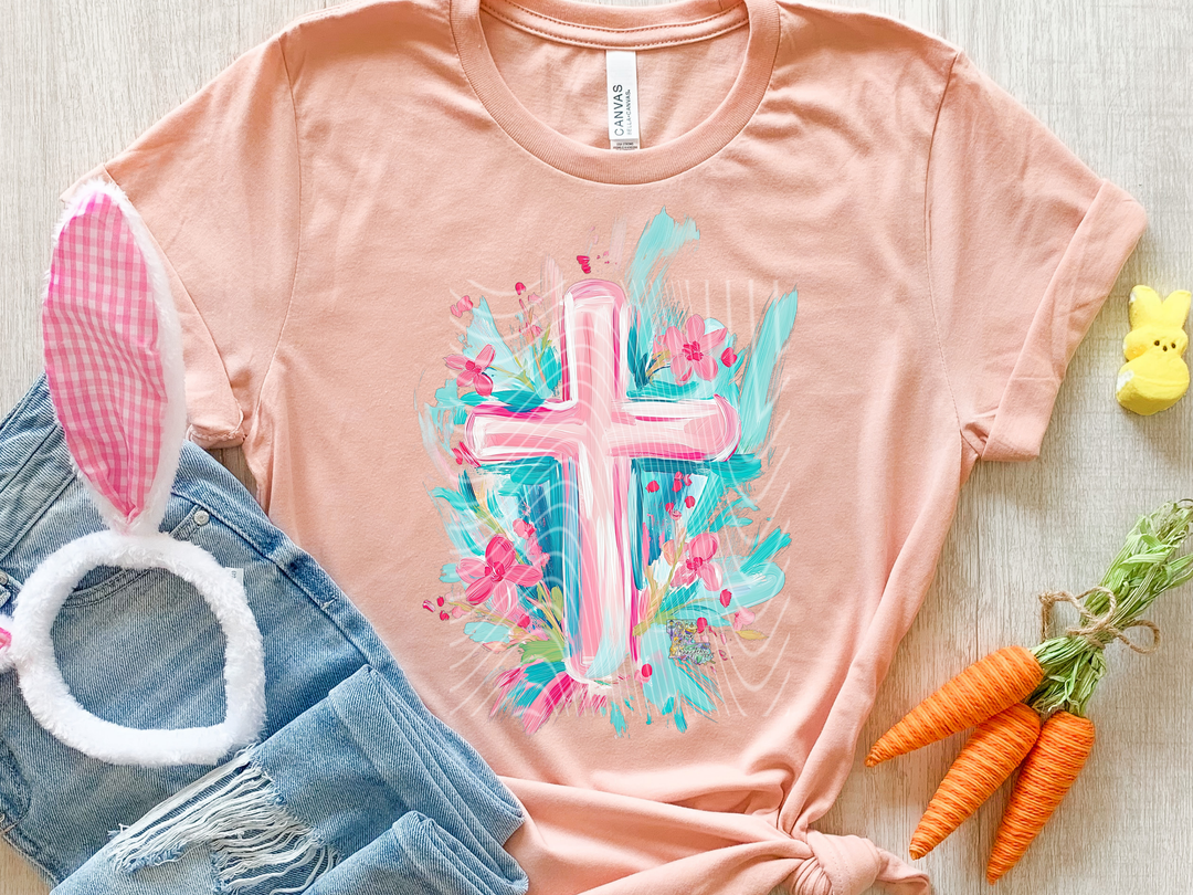 Easter Floral Cross