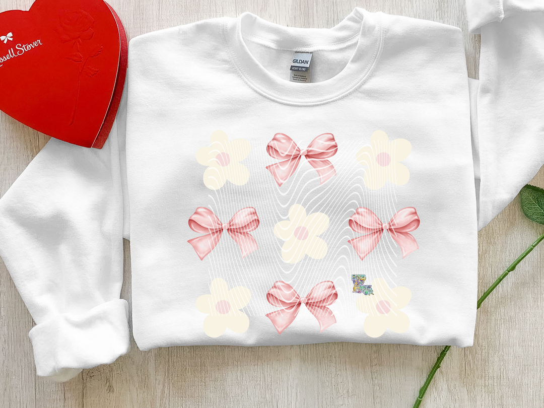 Pink Bow & Daisy