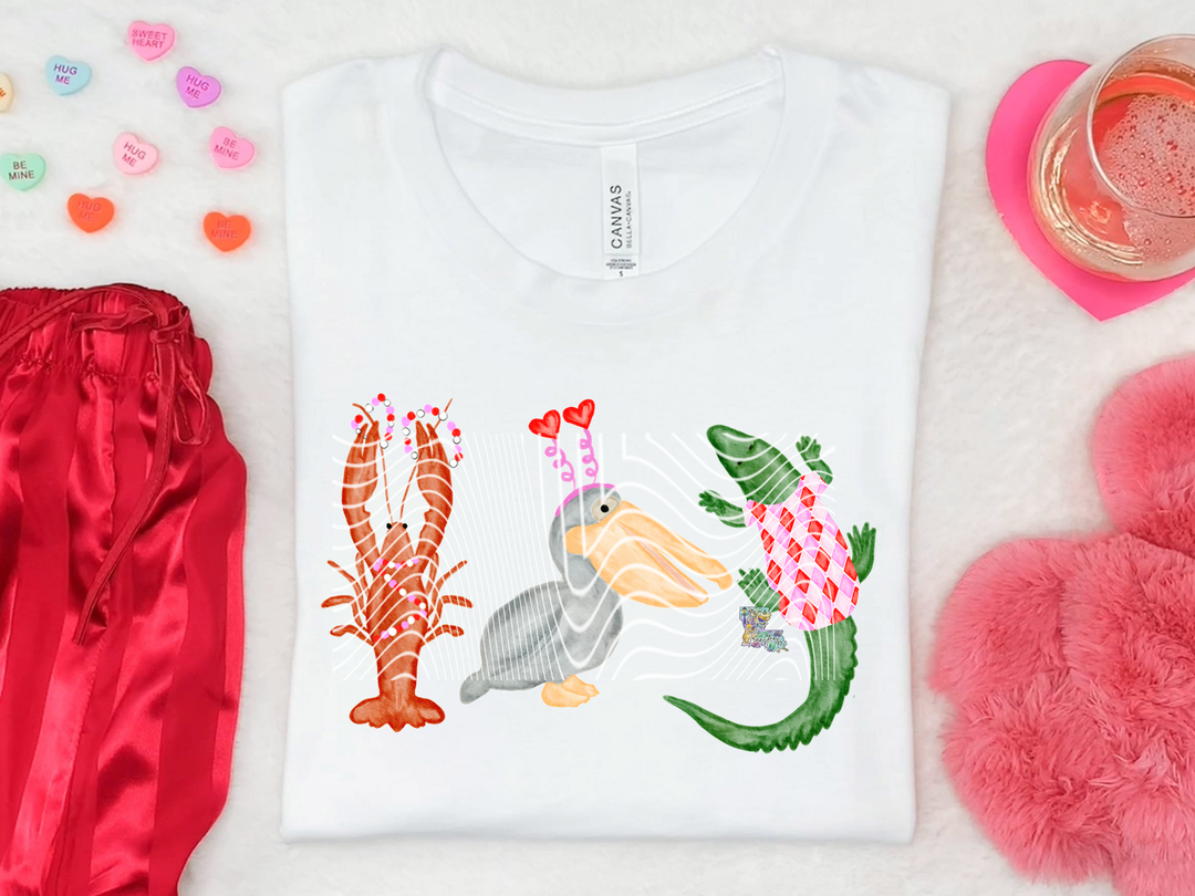 Watercolor Valentine Trio