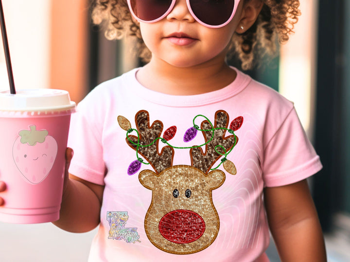 Reindeer With Lights