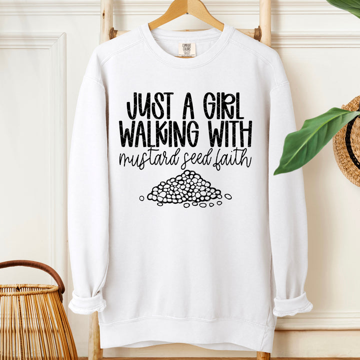 Just a Girl Walking with Mustard Seed Faith