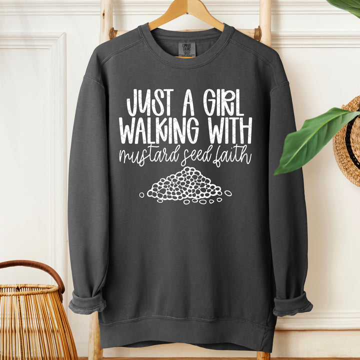 Just a Girl Walking with Mustard Seed Faith