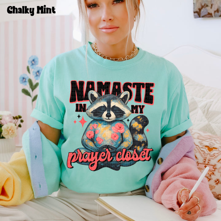 Namaste in my Prayer Closet