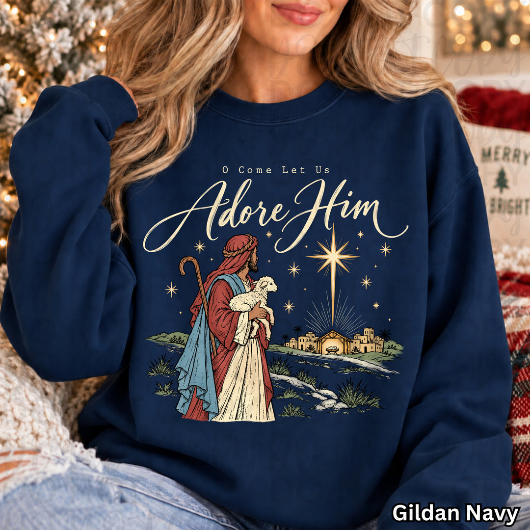 O Come Let us Adore Him