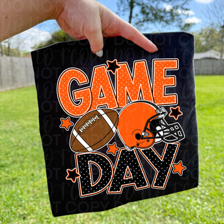 Game Day - Black & Orange