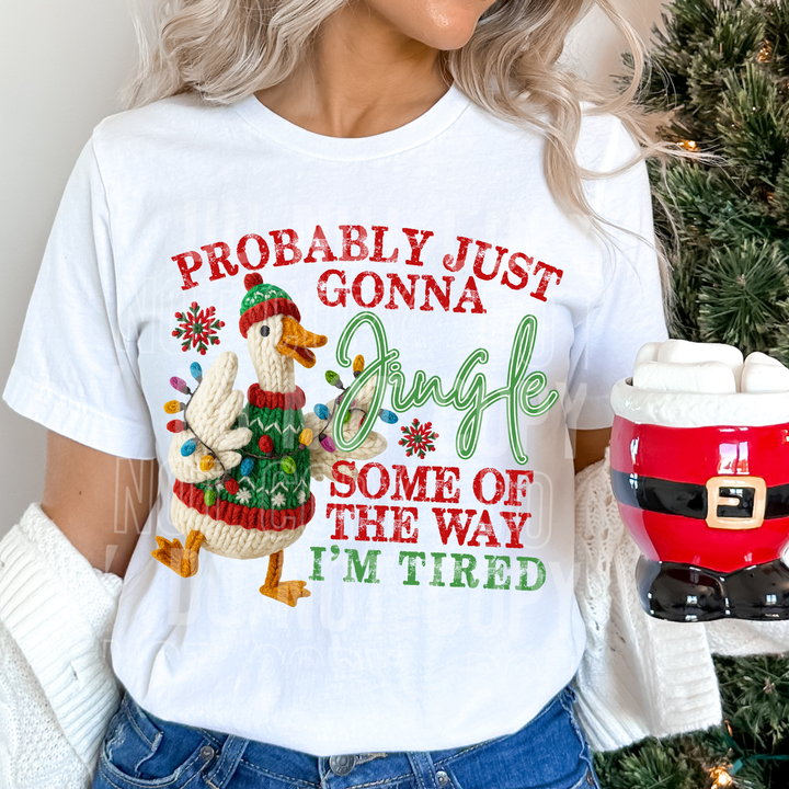 Probably just gonna Jingle some of the way