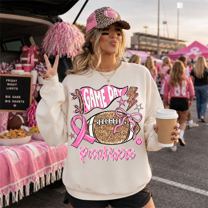Pink Out Football Panthers