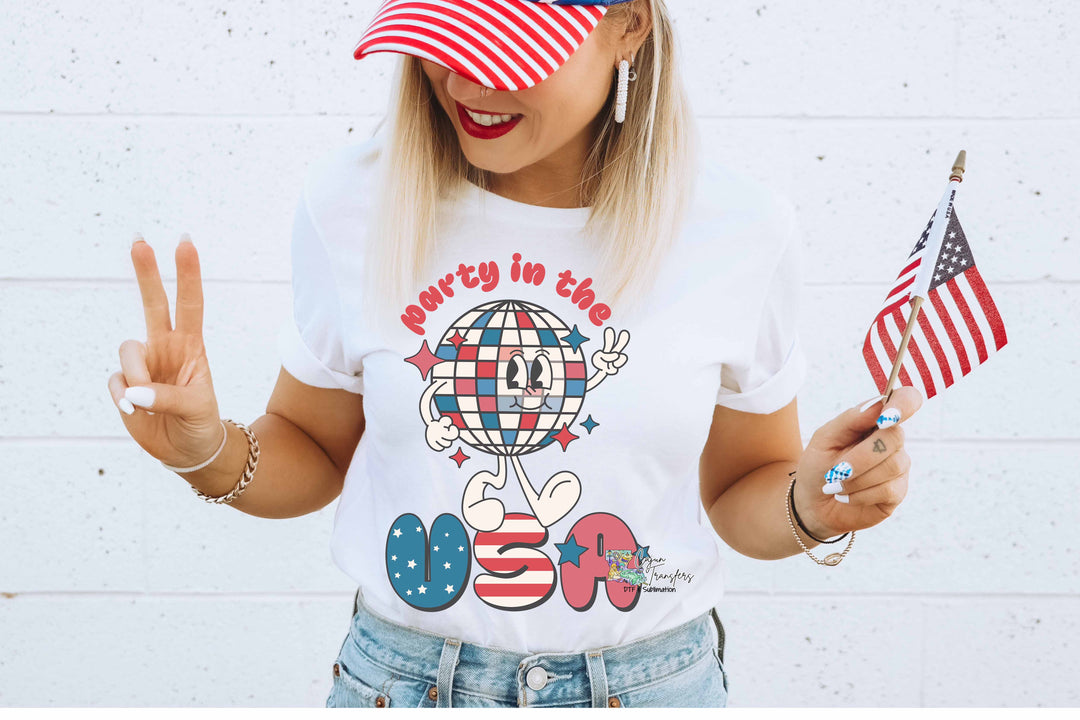 Party In The USA DIsco Mascot