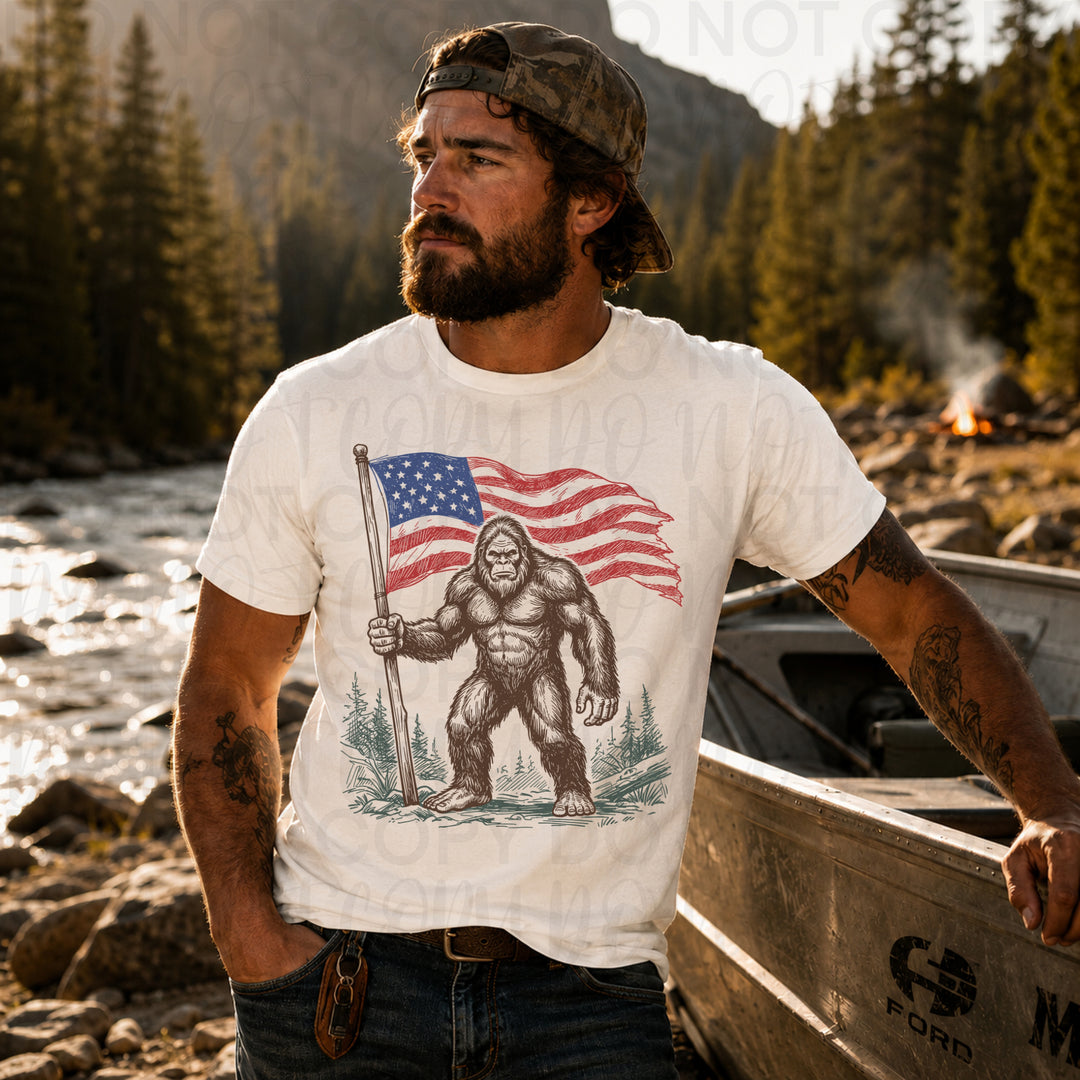 Patriotic Big Foot