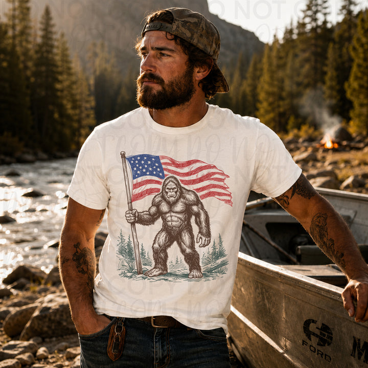 Patriotic Big Foot