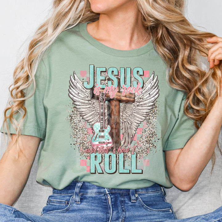Jesus is my rock and that's how I roll