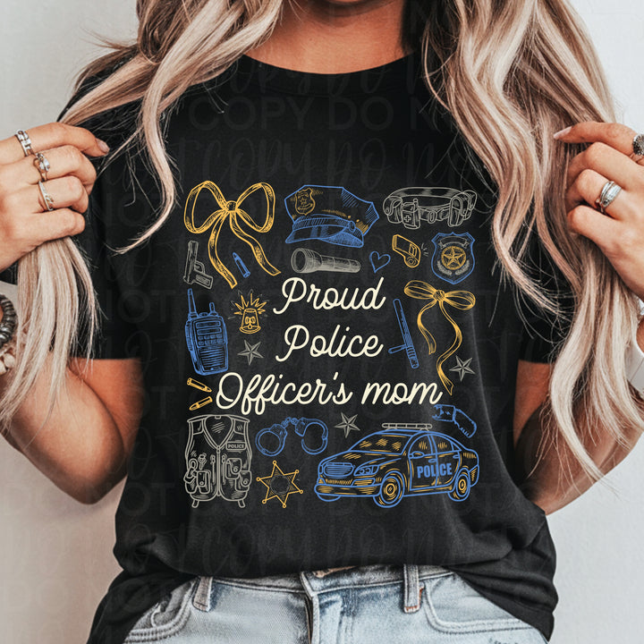 Proud Police Officer Mom