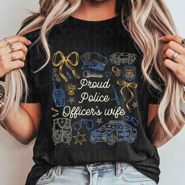 Proud Police Officer Wife