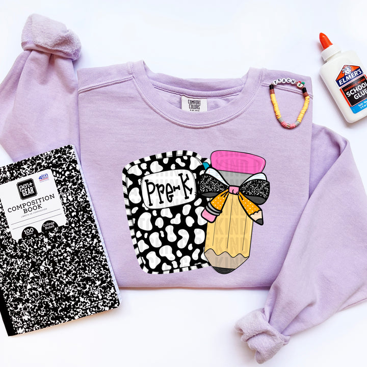 Leopard Pencil Bow - Pre K