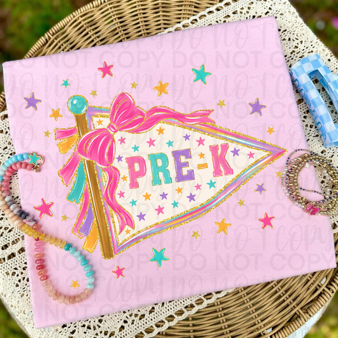 Pre K Grade Flag