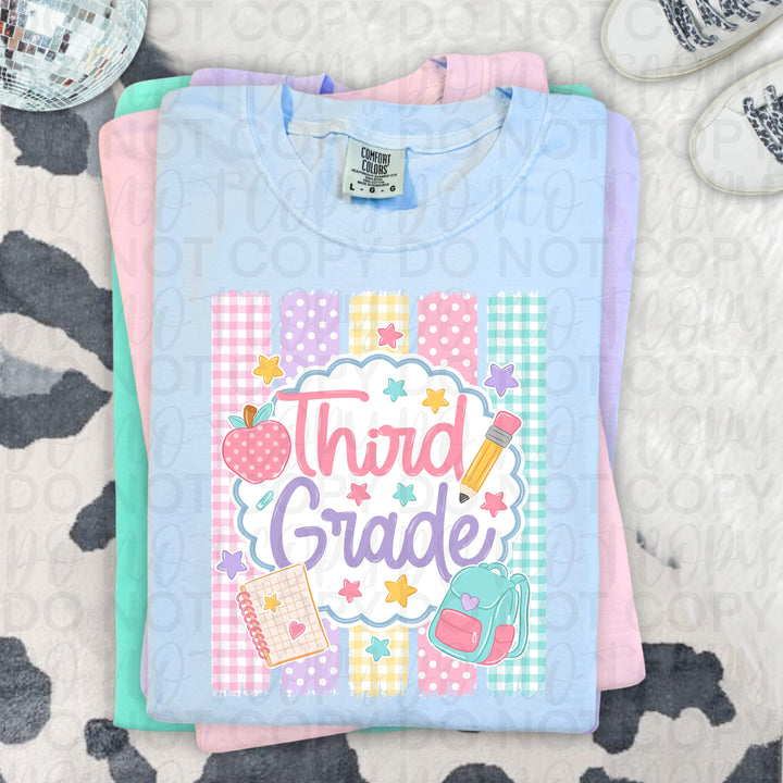 Pastel Third Grade