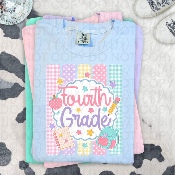 Pastel Fourth Grade