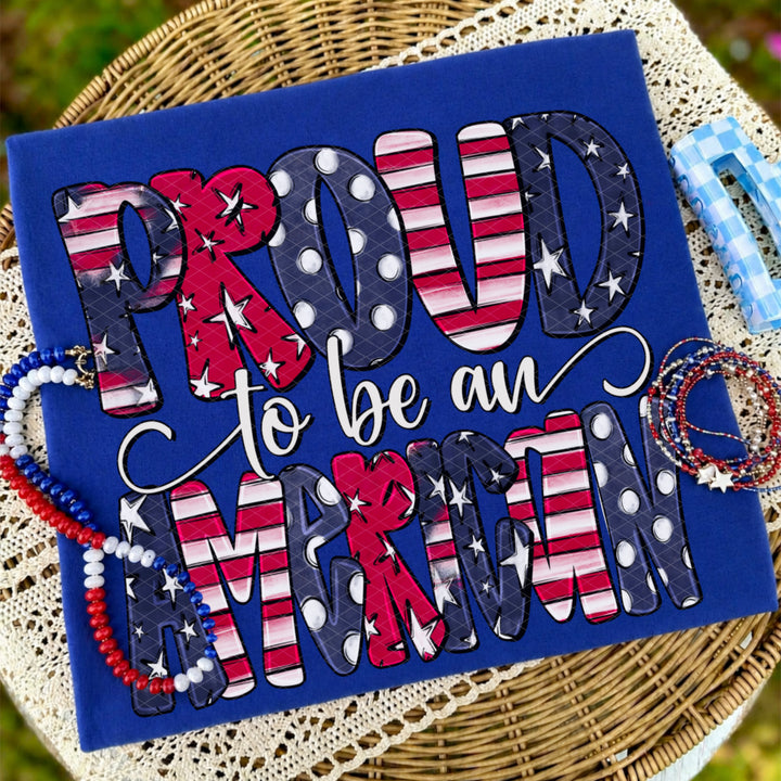 Proud to be an American