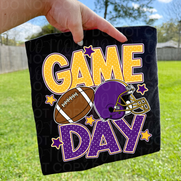 Game Day - Purple & Gold