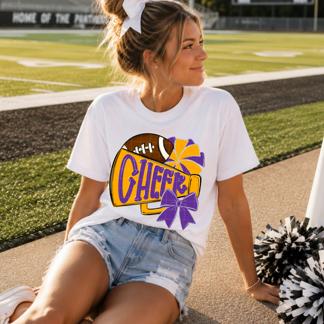 Cheer - Purple & Gold