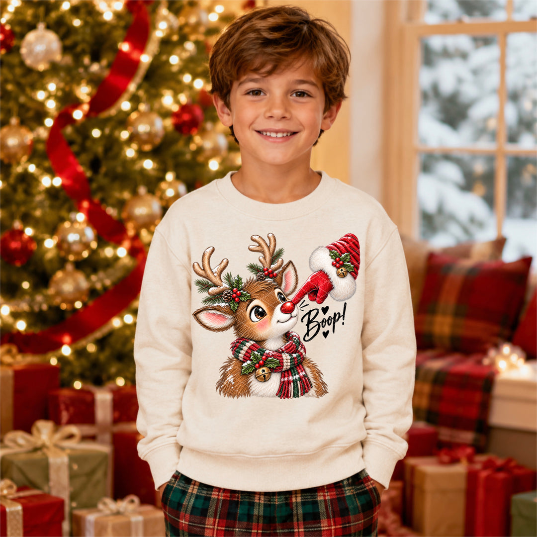 Boop Reindeer Boy Santa