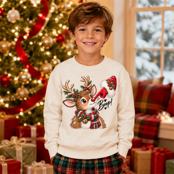 Boop Reindeer Boy Santa