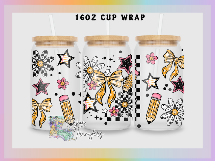 School Bow - Libbey Cup Wrap