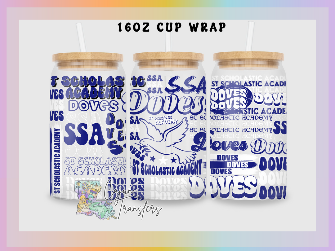 SSA Doves - Libbey Cup Wrap