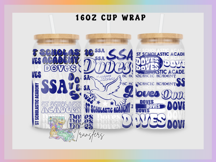 SSA Doves - Libbey Cup Wrap