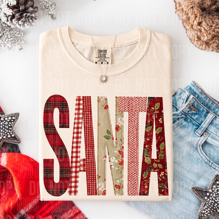 Santa Patchwork