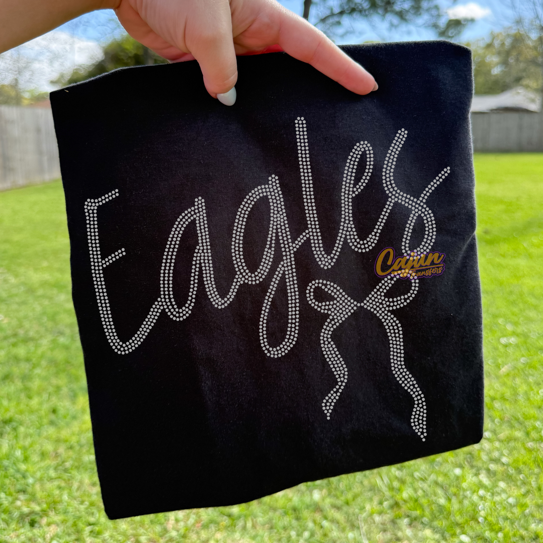 EAGLES BOW SPANGLE PATCH