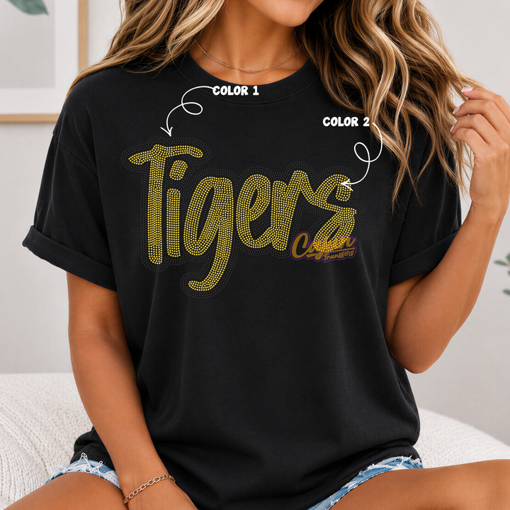 TIGERS SPANGLES PATCH