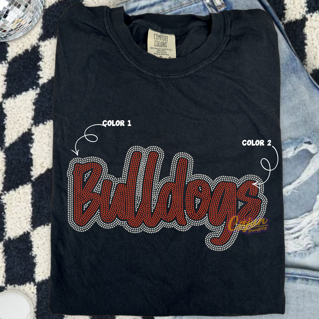 BULLDOGS SPANGLES PATCH