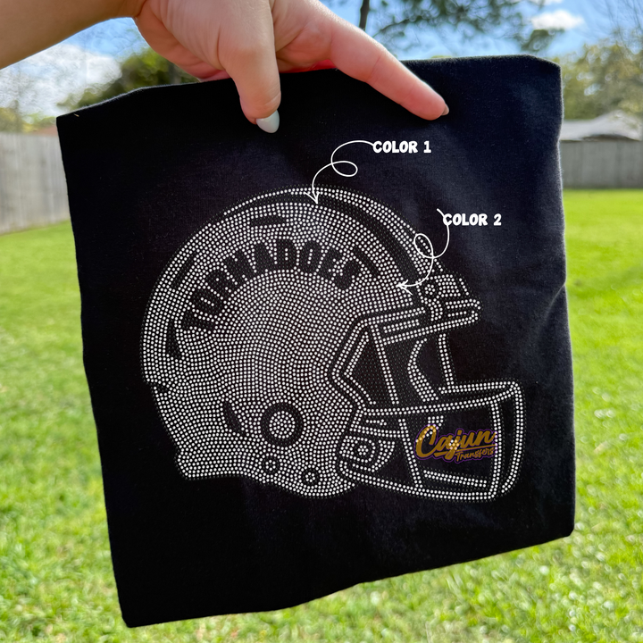TORNADO HELMENT SPANGLES PATCH