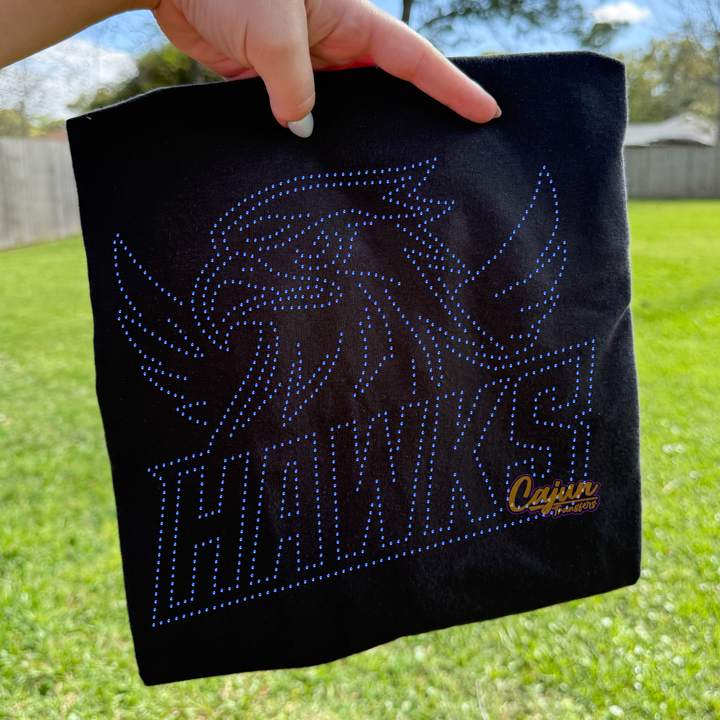 HAWKS W/ MASCOT SPANGLE PATCH