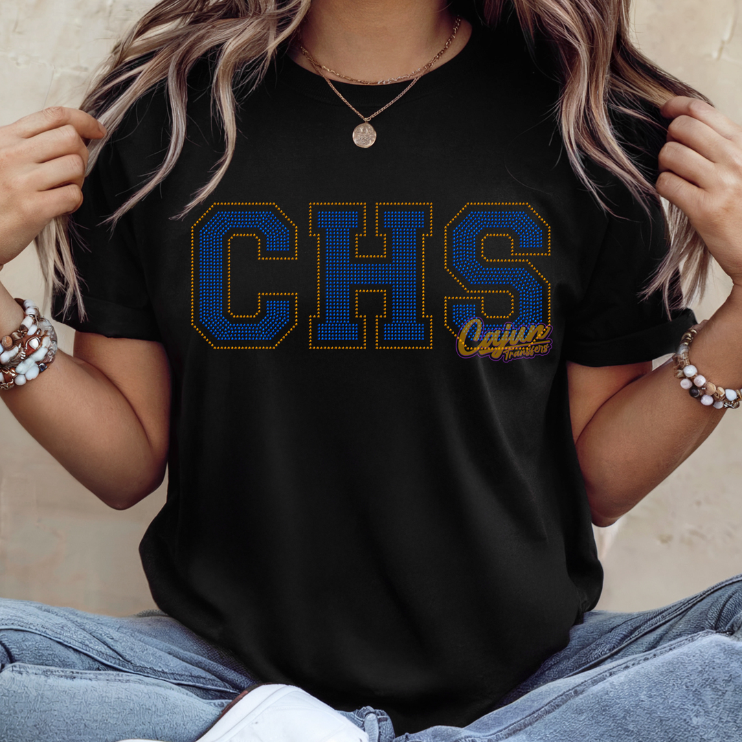 CHS LIONS SPANGLE PATCH