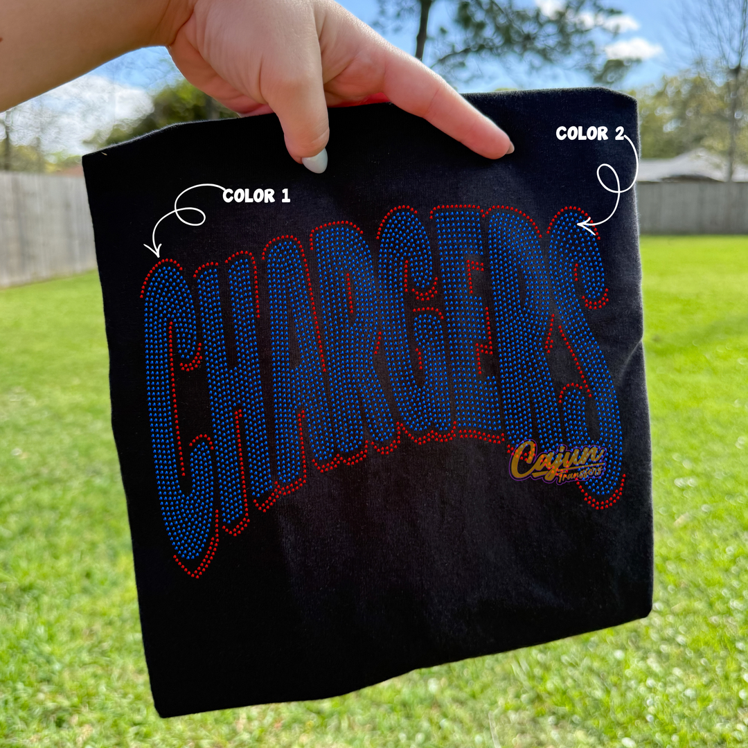 CHARGERS SPANGLE PATCH