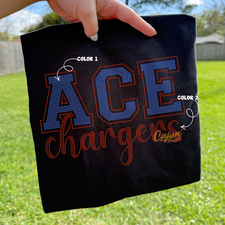 CHARGERS SPANGLE PATCH