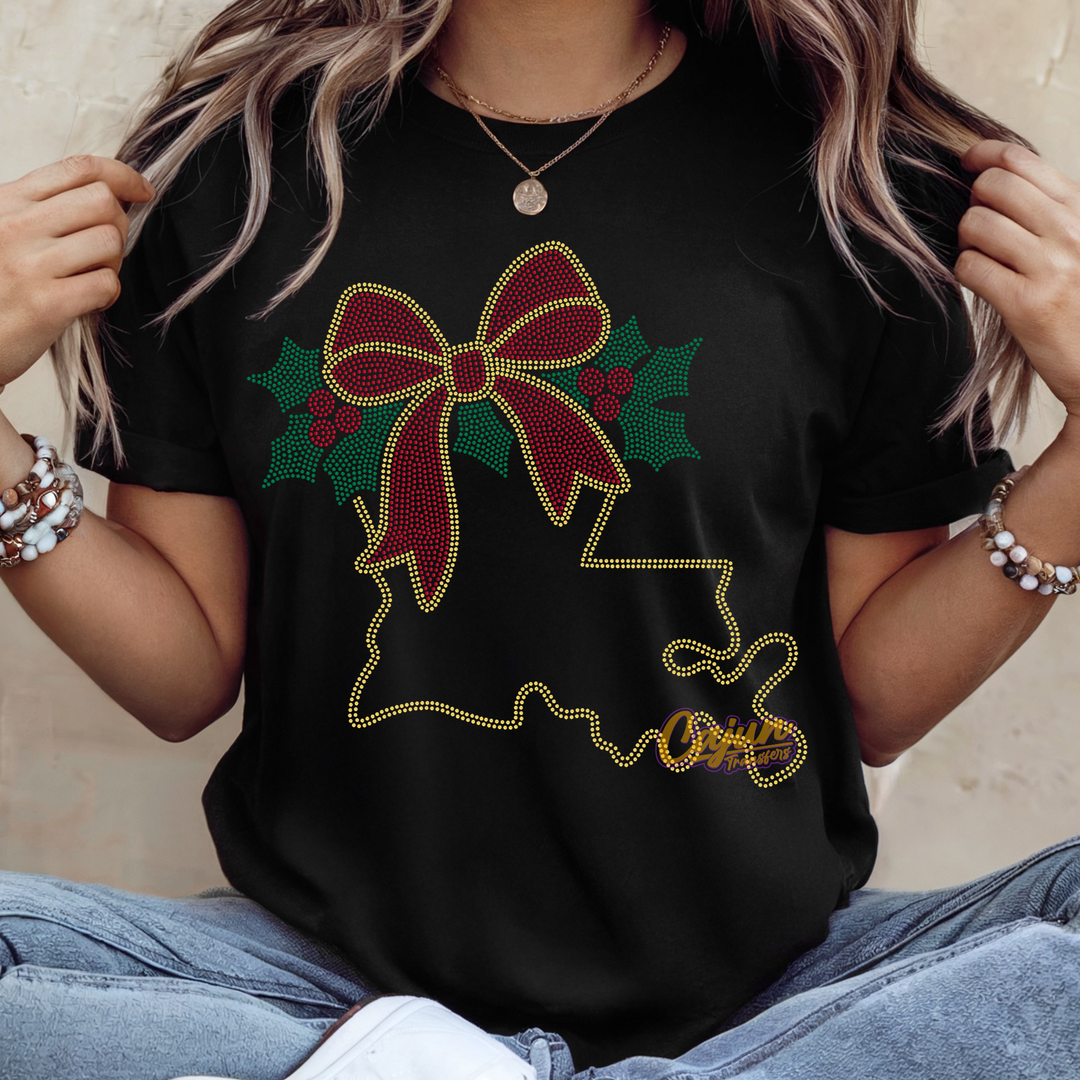CHRISTMAS LOUISIANA SPANGLE PATCH