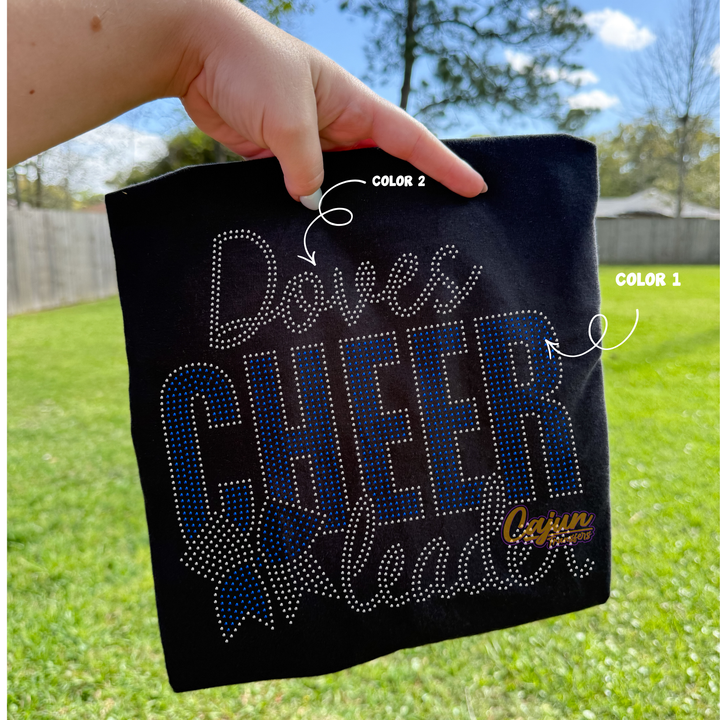 DOVES CHEERLEADER SPANGLE PATCH