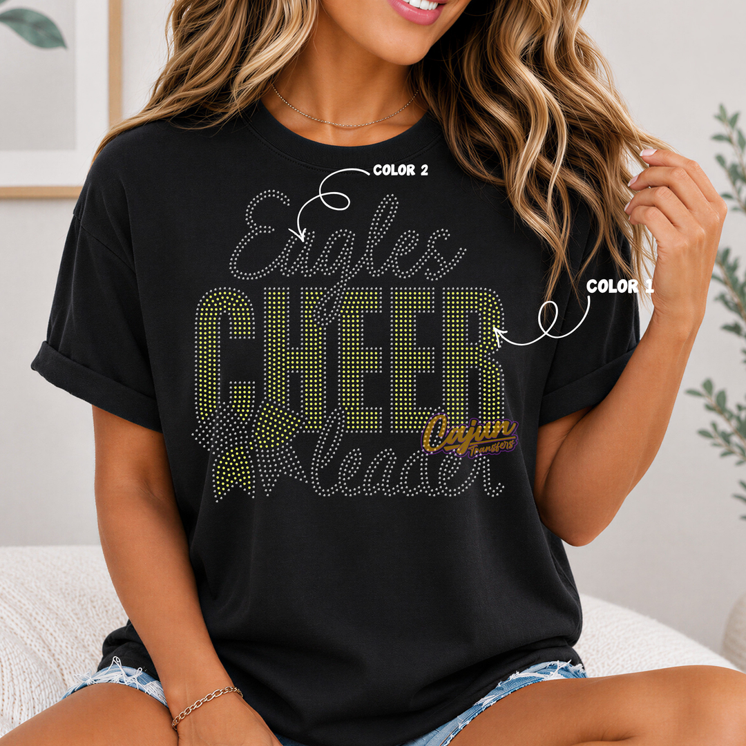 EAGLES CHEERLEADER SPANGLE PATCH
