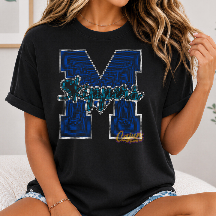 MHS SKIPPER SPANGLE PATCH