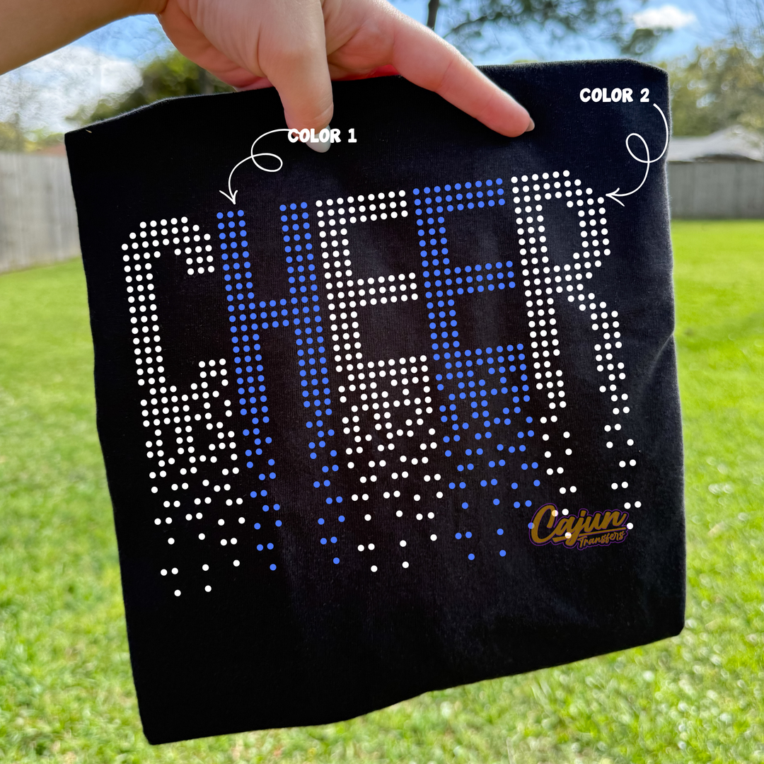 CHEER DRIP SPANGLE PATCH