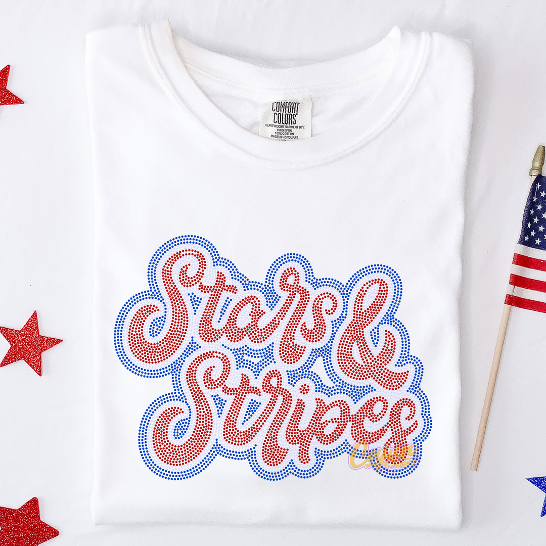 STARS & STRIPES SPANGLE PATCH
