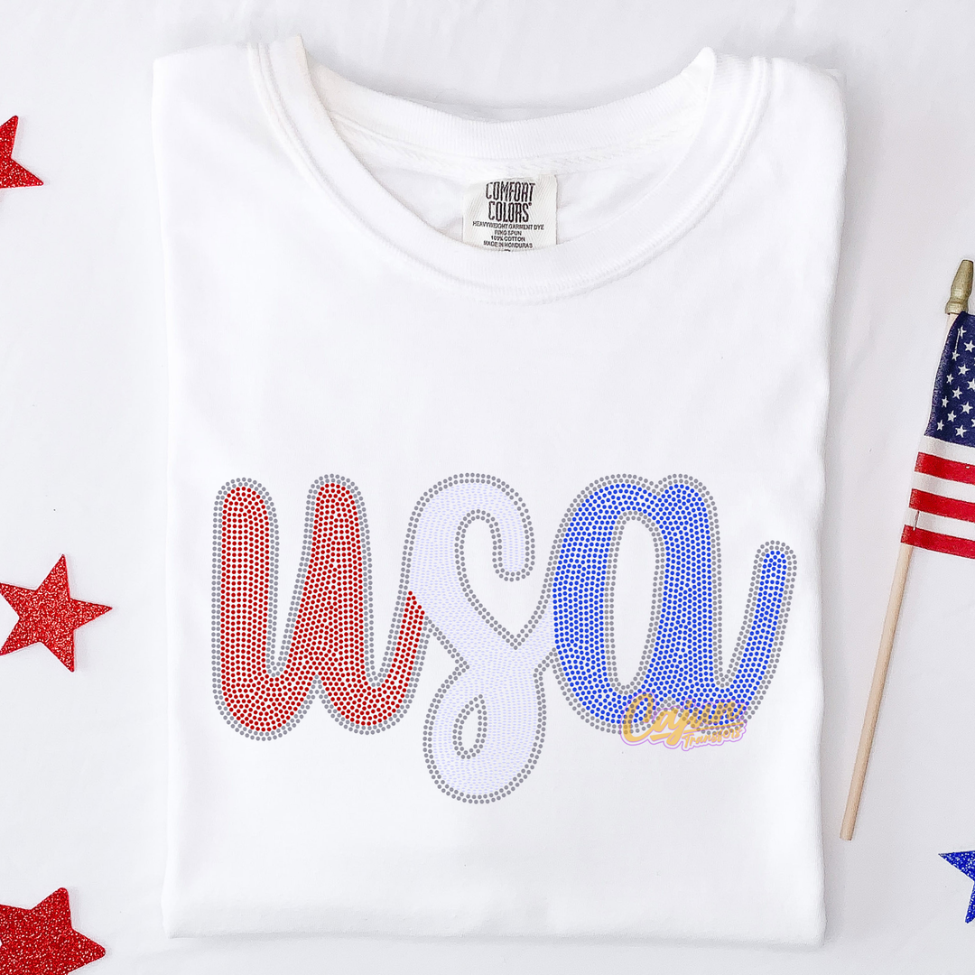 USA SPANGLE PATCH