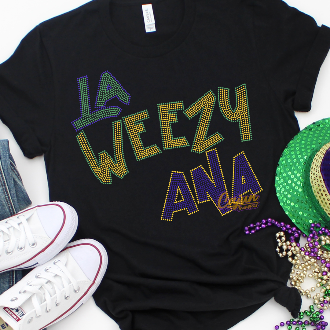 LA WEEZY ANA SPANGLE PATCH