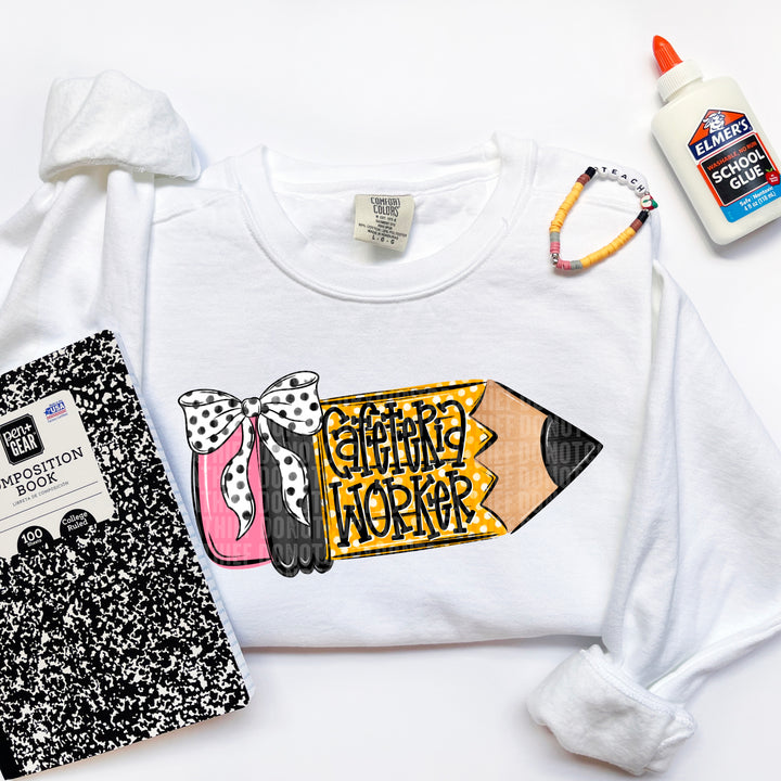 Cafeteria Worker - School Pencil