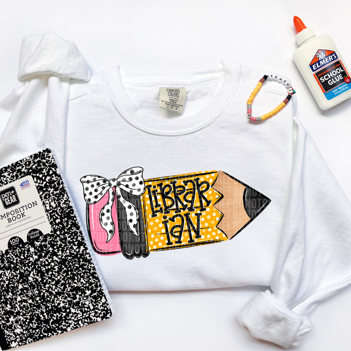 Librarian - School Pencil